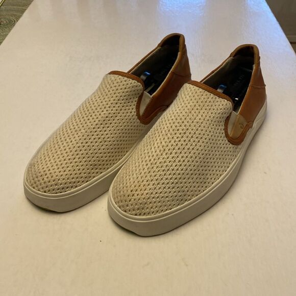 OLUKAI Men’s Lae’ ahi Kapa Slip On Sneakers Size 10.5 - Picture 1 of 8